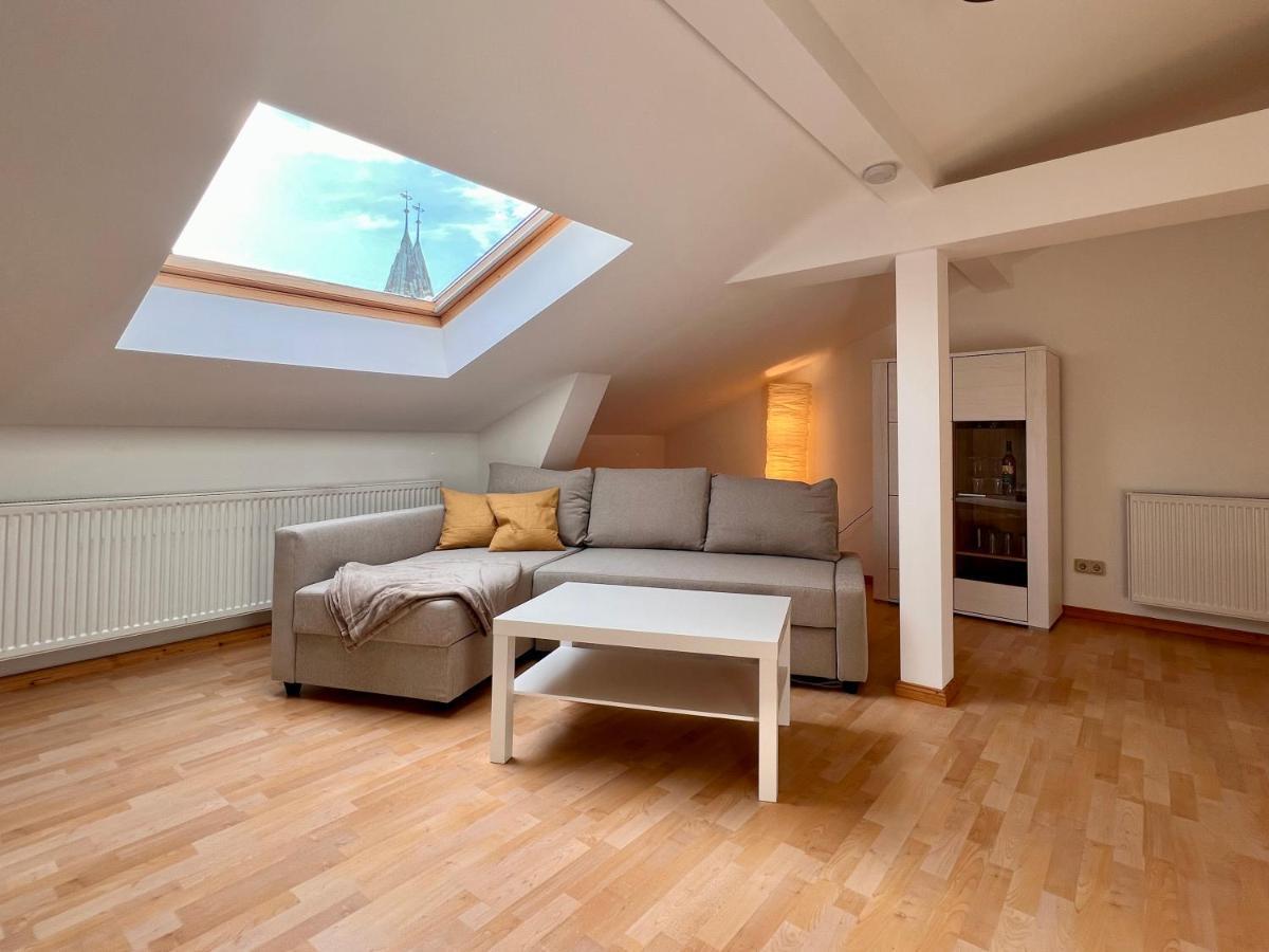 Ferienwohnungen Am Kaufmannshof เควดลินบวร์ก ภายนอก รูปภาพ